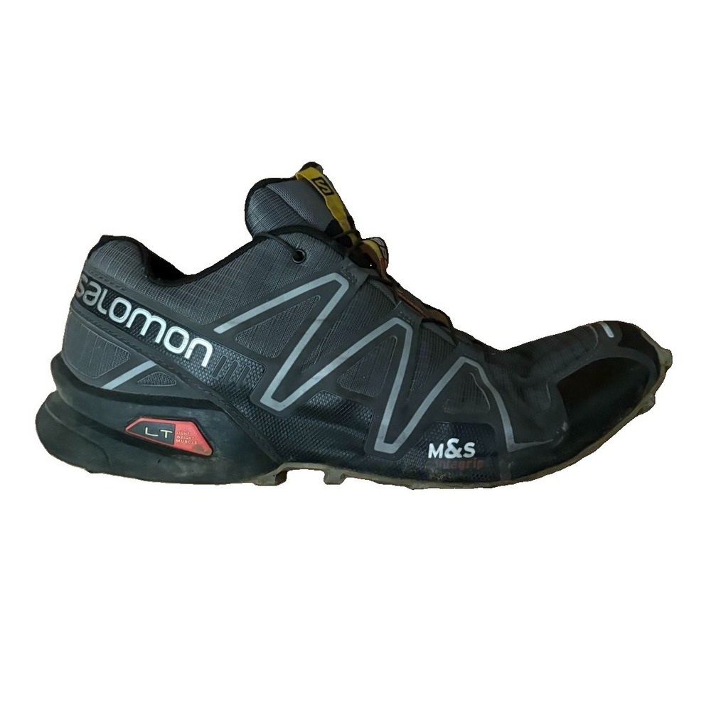 Salomon Speedcross 3 Trail Men's Running Shoes Size 9.5 Blue Grey Sneaker 329785
